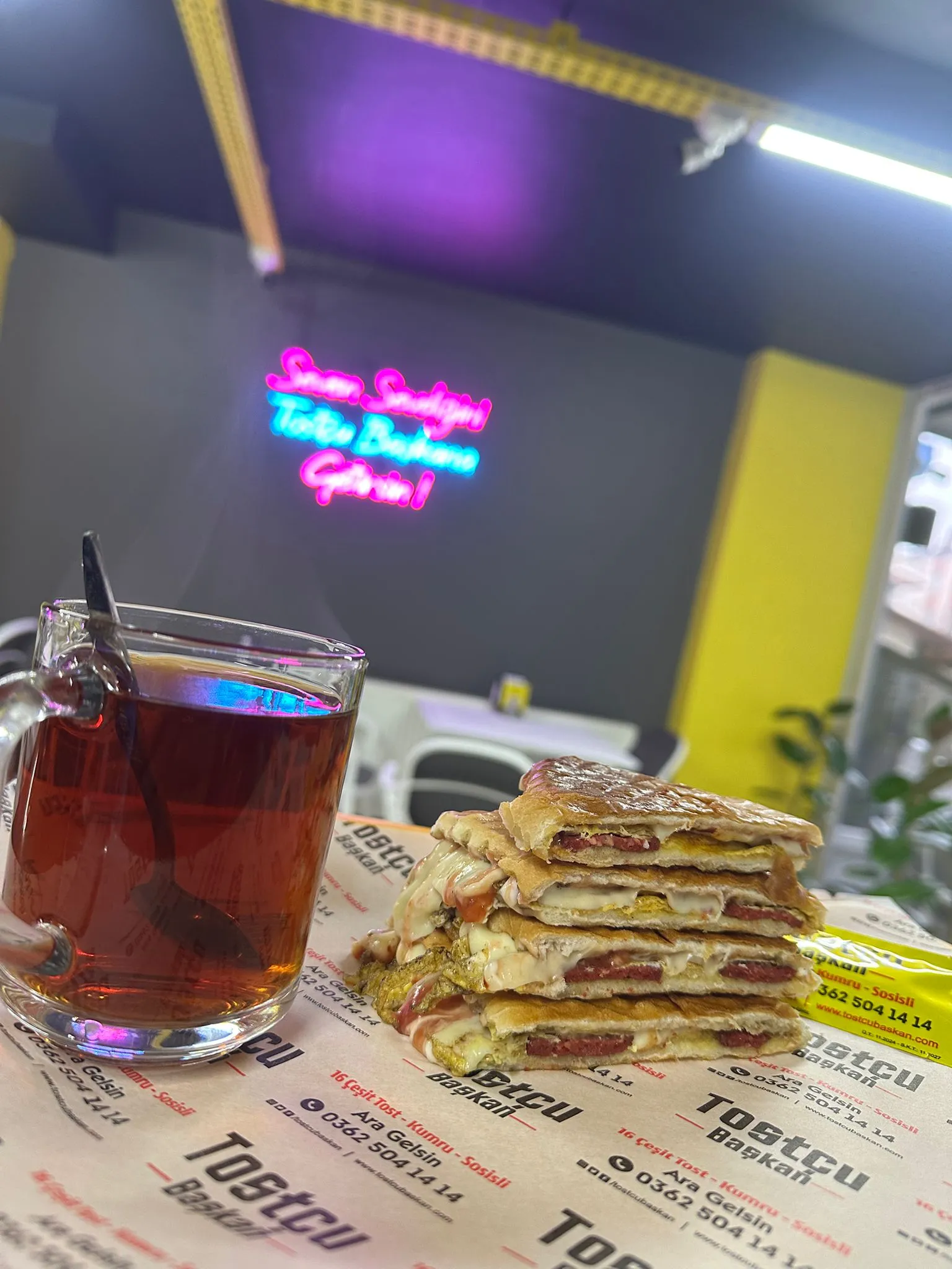 Yumurta - Sucuk ve Kaşarlı Tost